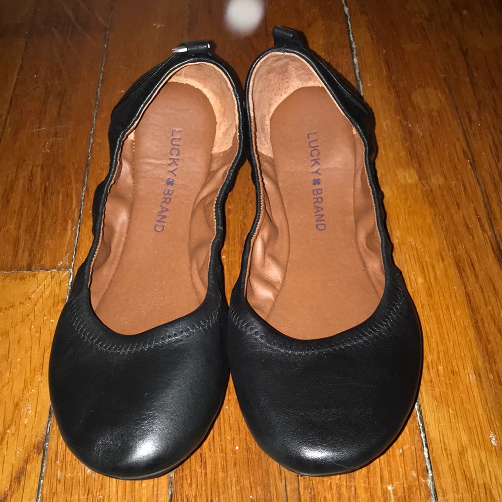 Lucky Brand Leather Flats